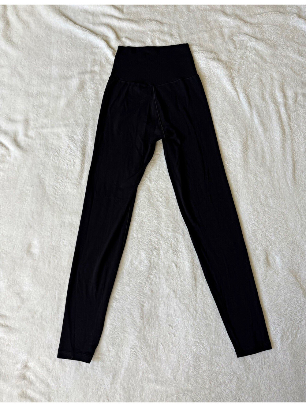 OFFLINE by Aerie Real Me Black Solid High Rise Ankle Leggings Yoga XS P